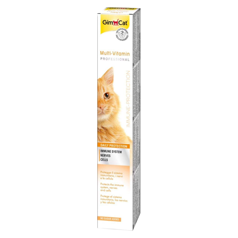 خمیر مولتی ویتامین گربه جیم کت 50 گرمی افزایش سیستم ایمنی و جلوگیری از پیری زودرس