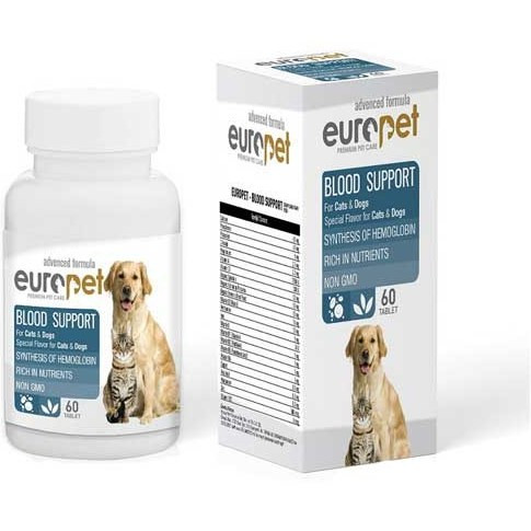 قرص جلوگیری از کم خونی مخصوص سگ و گربه یوروپت